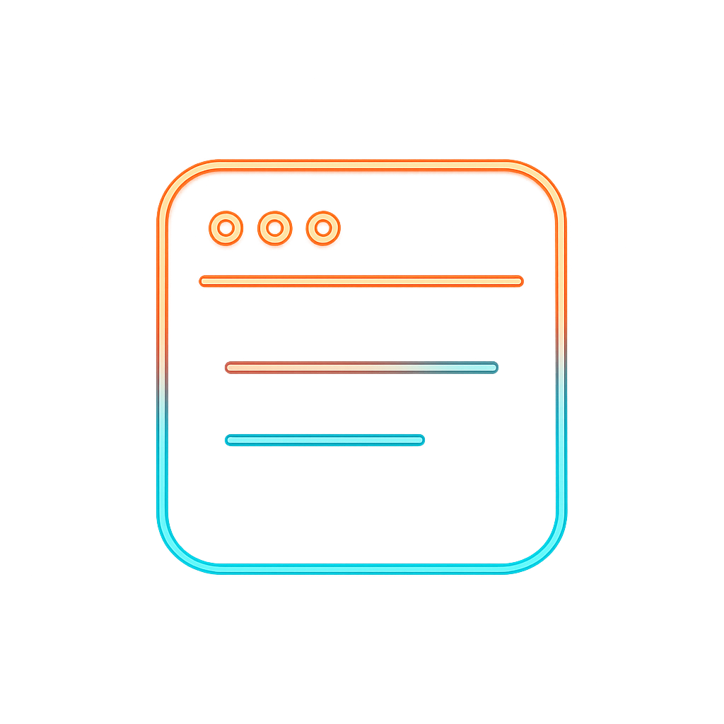 Ikona Tworzenie stron www – Responsive web design
